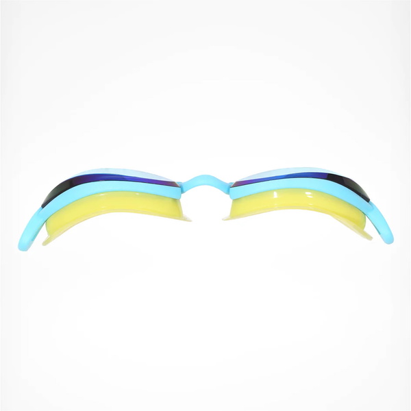 2025 Huub Pinnacle Air Seal Svømmebriller A2-PINN - Aqua / Fluo Yellow